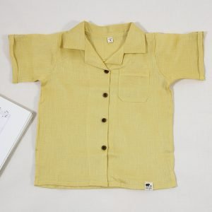 Camisa de lino infantil