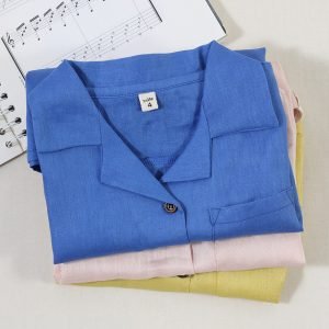 Camisa de lino infantil