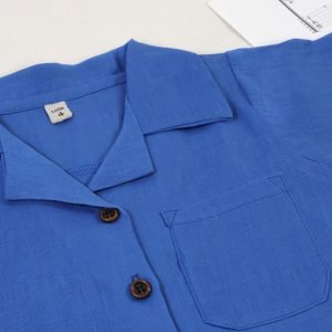 Camisa de lino infantil