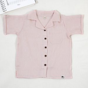 Camisa de lino infantil