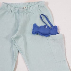 Pantalon infantil de lino