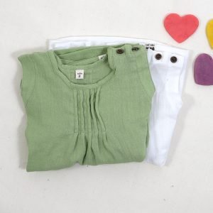 Vestido de gasa infantil