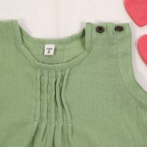 Vestido de gasa infantil