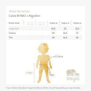 Talles Camiseta RISAS